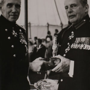 Royal Anglian Regiment 1970. At Warley Chapel for a memorial service.