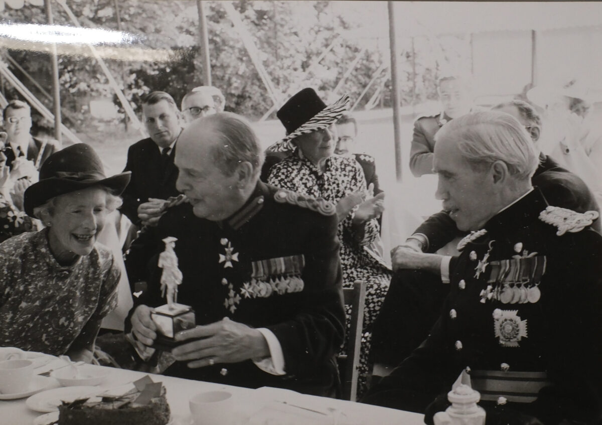 Royal Anglian Regiment 1970. At Warley for a civic Sunday.