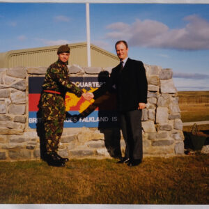 Maj J W W Hart Assumes the role of the FIRIC from C Company 1 RGR - 11 Mar 99