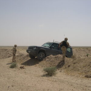 Operation TELIC 6 in 2005. 1st Battalion, Royal Anglian Regiment.