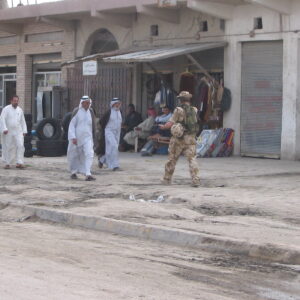 Operation TELIC 6 in 2005. 1st Battalion, Royal Anglian Regiment.
