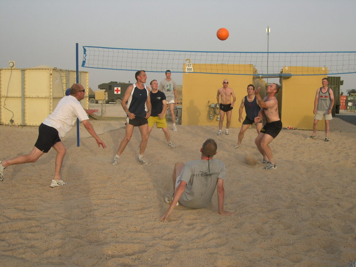 Operation TELIC 6 in 2005. 1st Battalion, Royal Anglian Regiment.