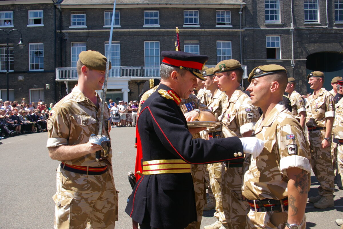 3rd Battalion Royal Anglian Regiment Medal parade 23 May 2010