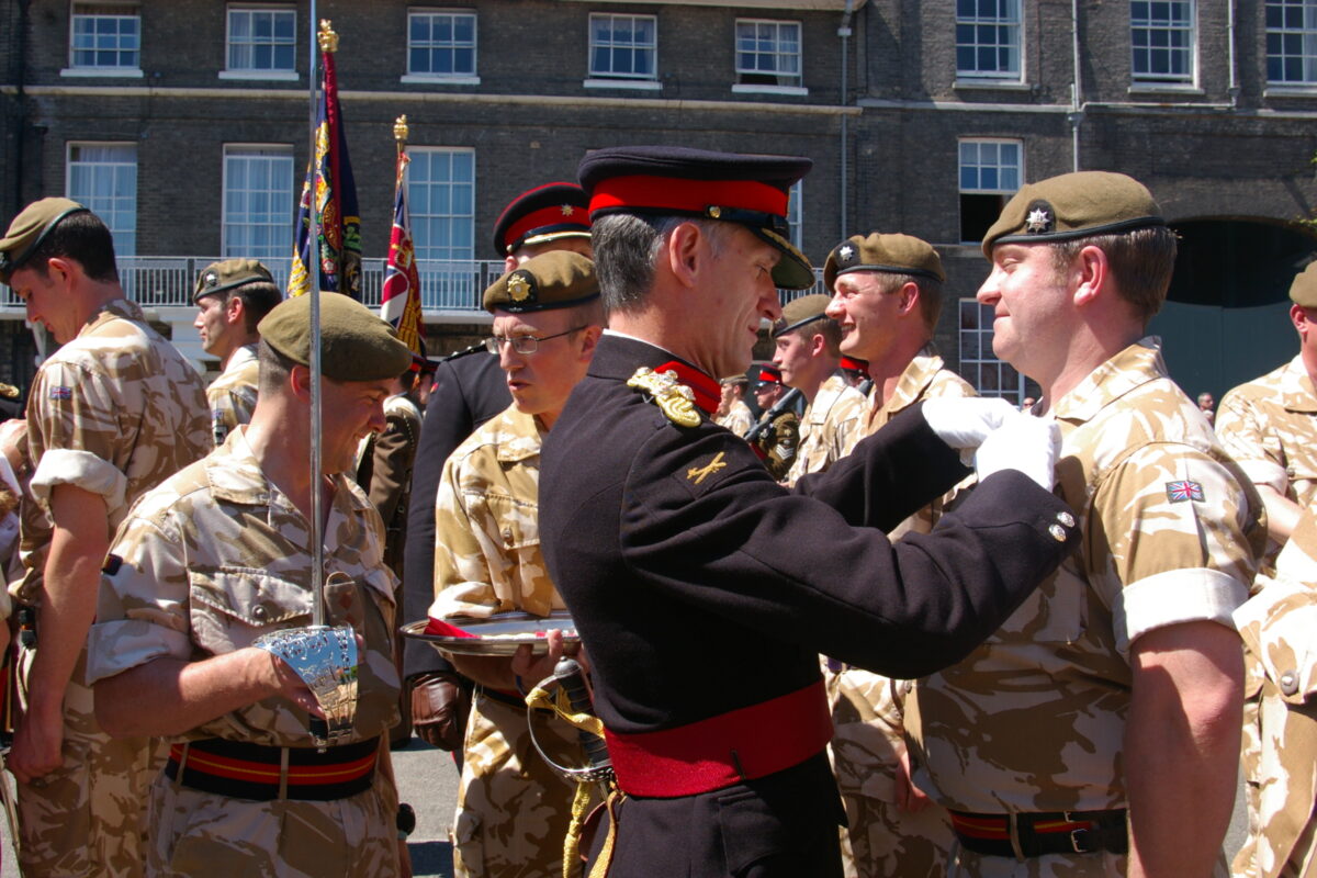3rd Battalion Royal Anglian Regiment Medal parade 23 May 2010
