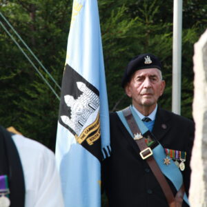 The Royal Anglian Regiment at the memorials at the National Memorial Arboretum in September 2010.