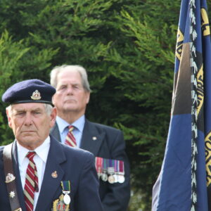 The Royal Anglian Regiment at the memorials at the National Memorial Arboretum in September 2010.