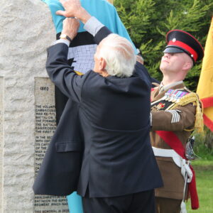 The Royal Anglian Regiment at the memorials at the National Memorial Arboretum in September 2010.