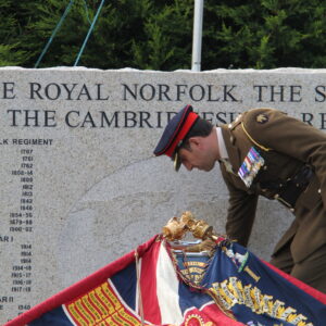 The Royal Anglian Regiment at the memorials at the National Memorial Arboretum in September 2010. The Royal Anglian Regiment at the memorials at the National Memorial Arboretum in September 2010.