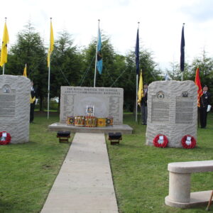 The Royal Anglian Regiment at the memorials at the National Memorial Arboretum in September 2010. The Royal Anglian Regiment at the memorials at the National Memorial Arboretum in September 2010.