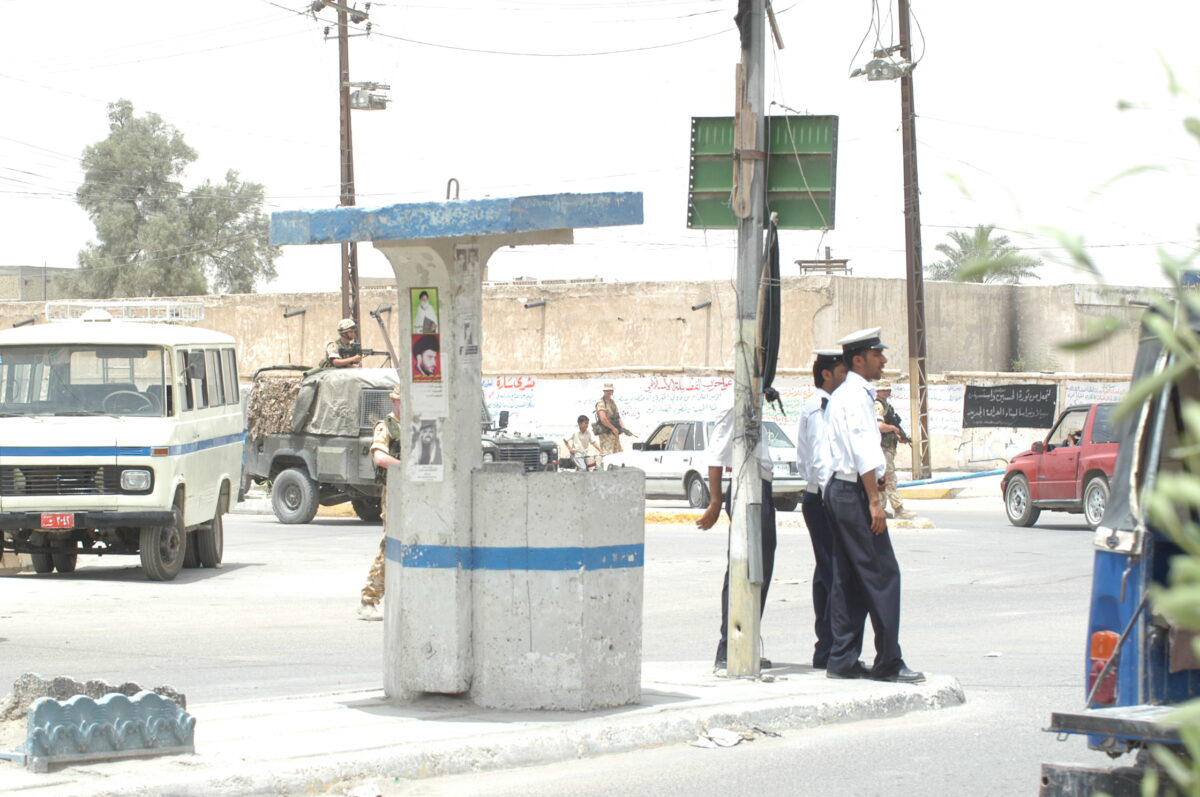 Operation TELIC 6 in 2005. 1st Battalion, Royal Anglian Regiment.