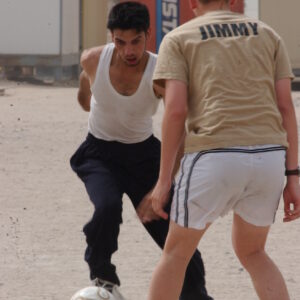Operation TELIC 6 in 2005. 1st Battalion, Royal Anglian Regiment. B Company & ISF Football Competition. Operation TELIC 6 in 2005. 1st Battalion, Royal Anglian Regiment. B Company & ISF Football Competition.