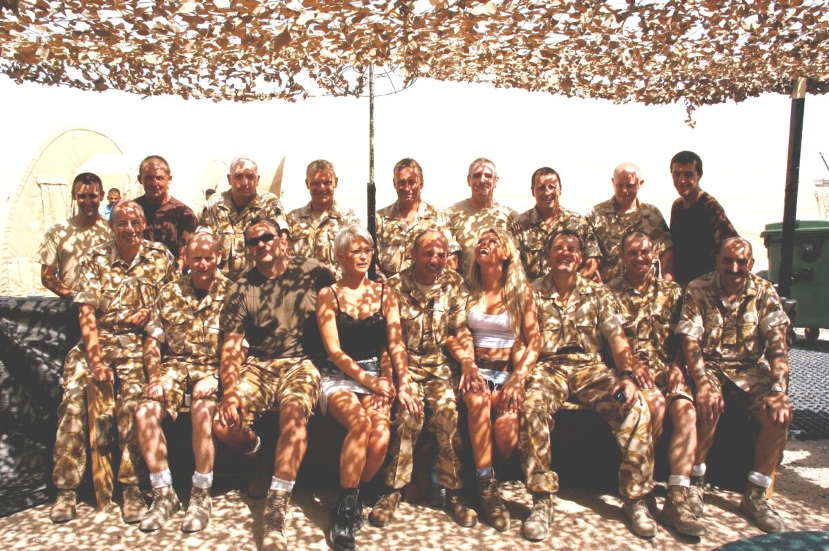 Operation TELIC 6 in 2005. 1st Battalion, Royal Anglian Regiment.