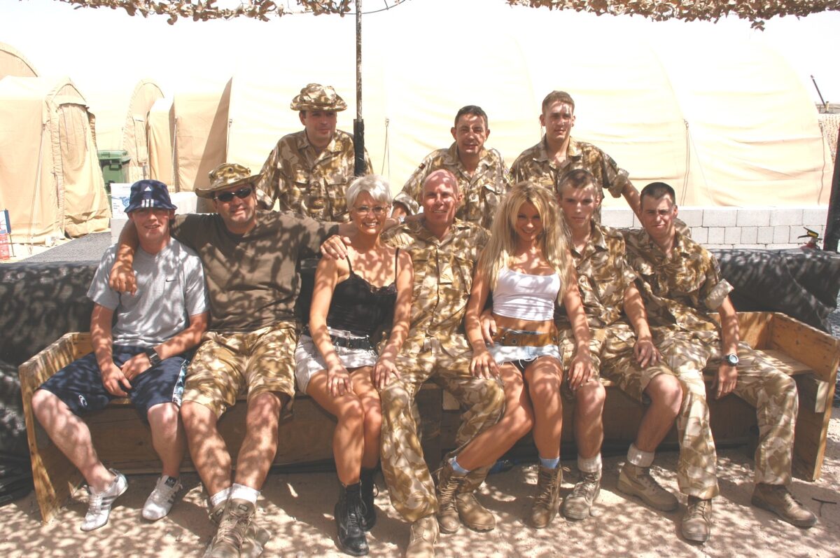 Operation TELIC 6 in 2005. 1st Battalion, Royal Anglian Regiment.