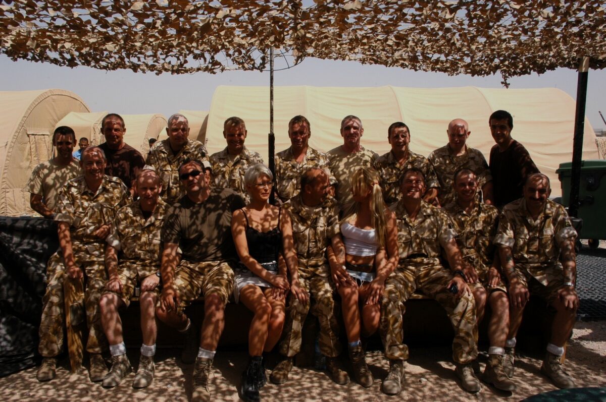 Operation TELIC 6 in 2005. 1st Battalion, Royal Anglian Regiment.