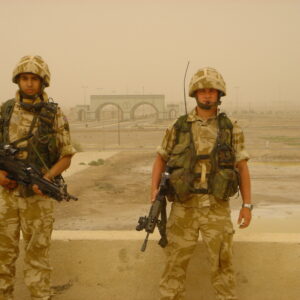 Operation TELIC 6 in 2005. A Company 1st Battalion, Royal Anglian Regiment. 