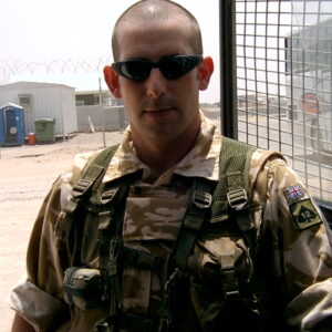 Operation TELIC 6 in 2005. 1st Battalion, Royal Anglian Regiment.