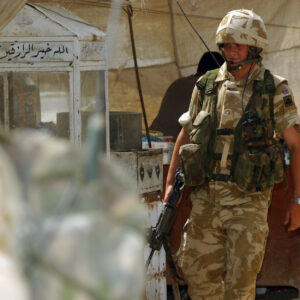 Operation TELIC 6 in 2005. A Company 1st Battalion, Royal Anglian Regiment. 