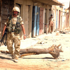 Operation TELIC 6 in 2005. A Company 1st Battalion, Royal Anglian Regiment. 