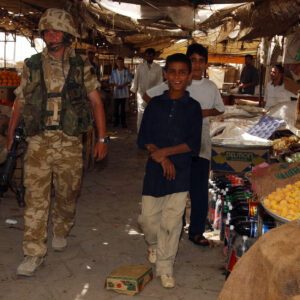 Operation TELIC 6 in 2005. A Company 1st Battalion, Royal Anglian Regiment. 