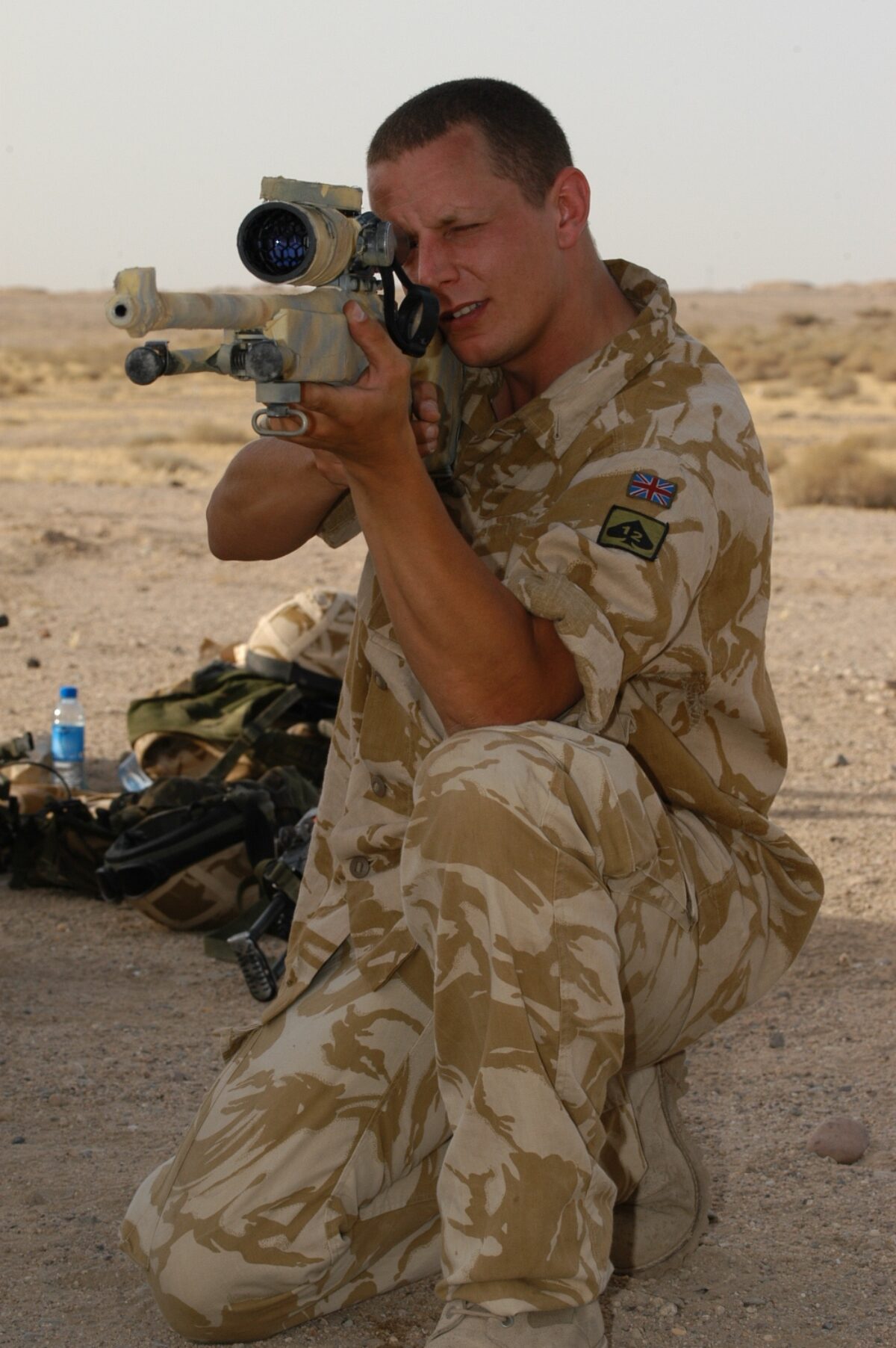 Operation TELIC 6 in 2005. A Company 1st Battalion, Royal Anglian Regiment. 