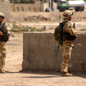 Operation TELIC 6 in 2005. A Company 1st Battalion, Royal Anglian Regiment. 