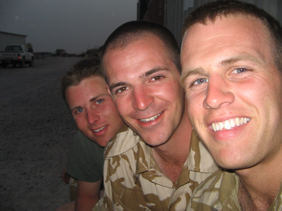 Operation TELIC 6 in 2005. 1st Battalion, Royal Anglian Regiment.