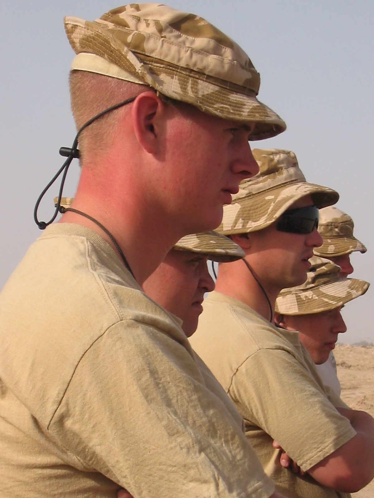 Operation TELIC 6 in 2005. 1st Battalion, Royal Anglian Regiment.