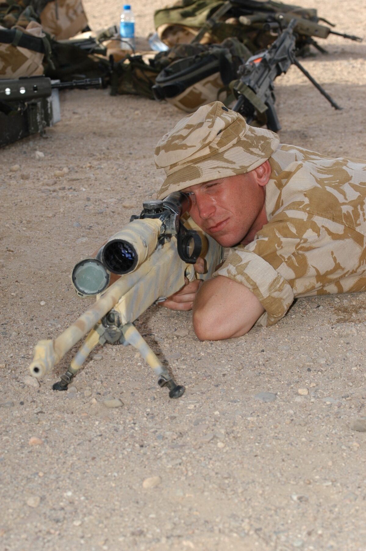 Operation TELIC 6 in 2005. A Company 1st Battalion, Royal Anglian Regiment. 