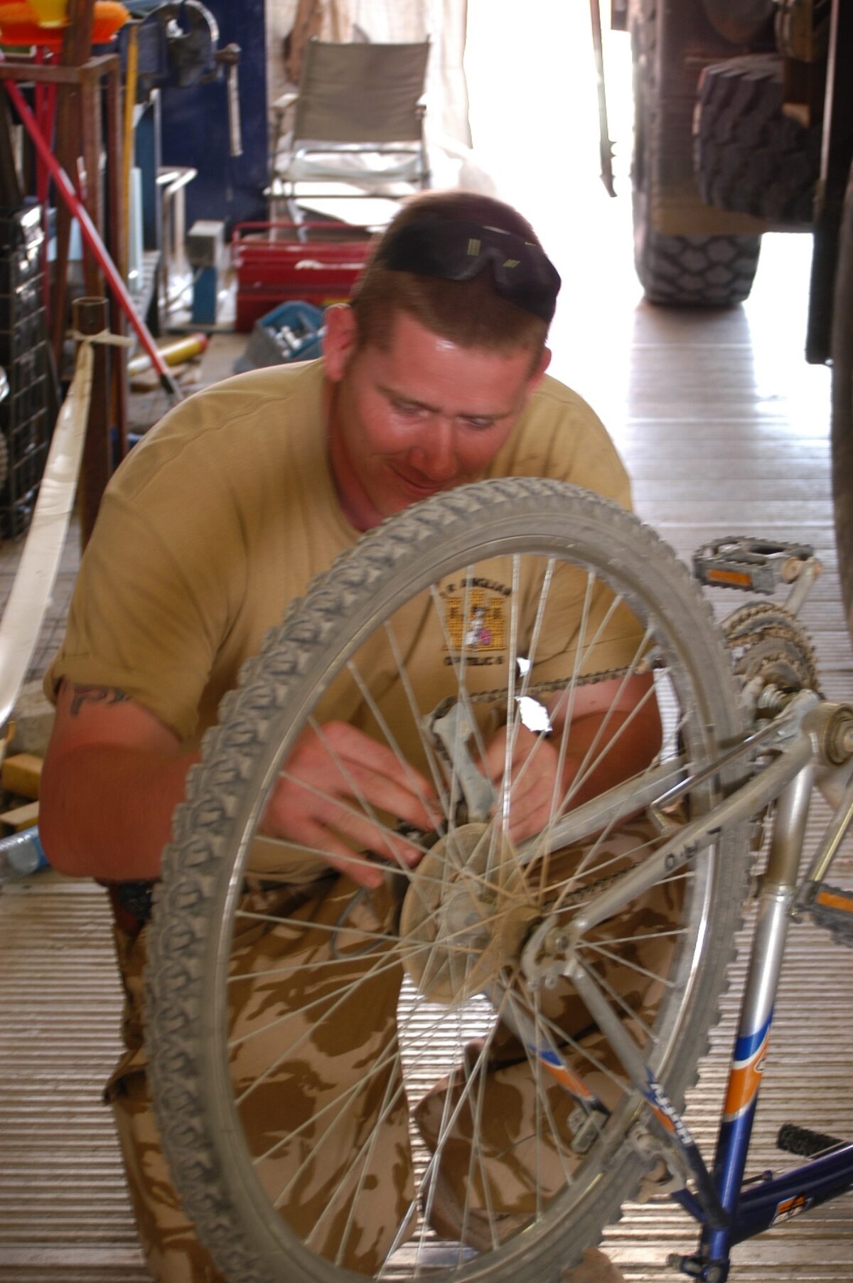 Operation TELIC 6 in 2005. 1st Battalion, Royal Anglian Regiment.