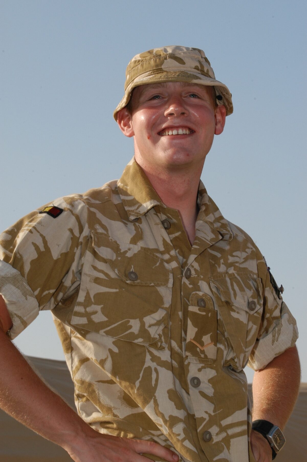 Operation TELIC 6 in 2005. 1st Battalion, Royal Anglian Regiment.