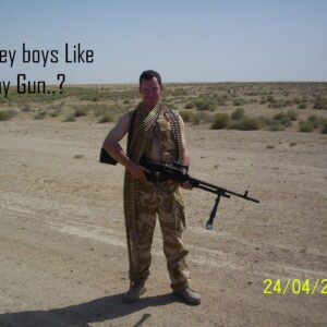 Operation TELIC 6 in 2005. 1st Battalion, Royal Anglian Regiment.