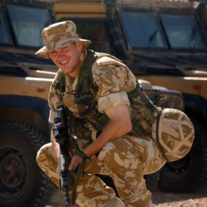 Operation TELIC 6 in 2005. 1st Battalion, Royal Anglian Regiment.