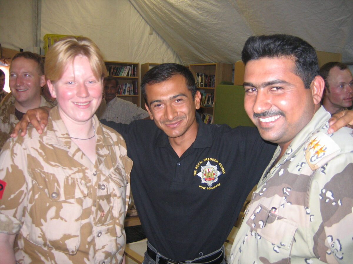 Operation TELIC 6 in 2005. 1st Battalion, Royal Anglian Regiment.