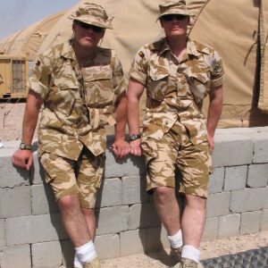 Operation TELIC 6 in 2005. 1st Battalion, Royal Anglian Regiment.