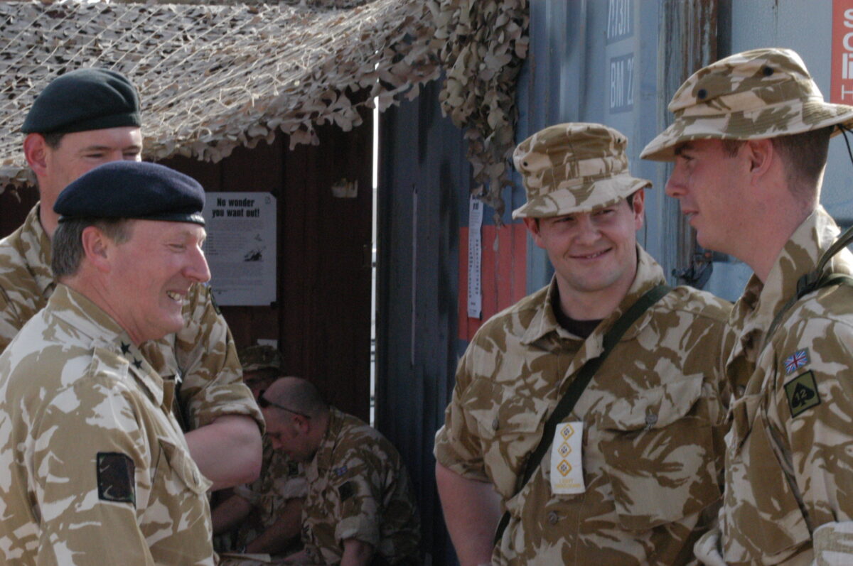 Operation TELIC 6 in 2005. 1st Battalion, Royal Anglian Regiment.