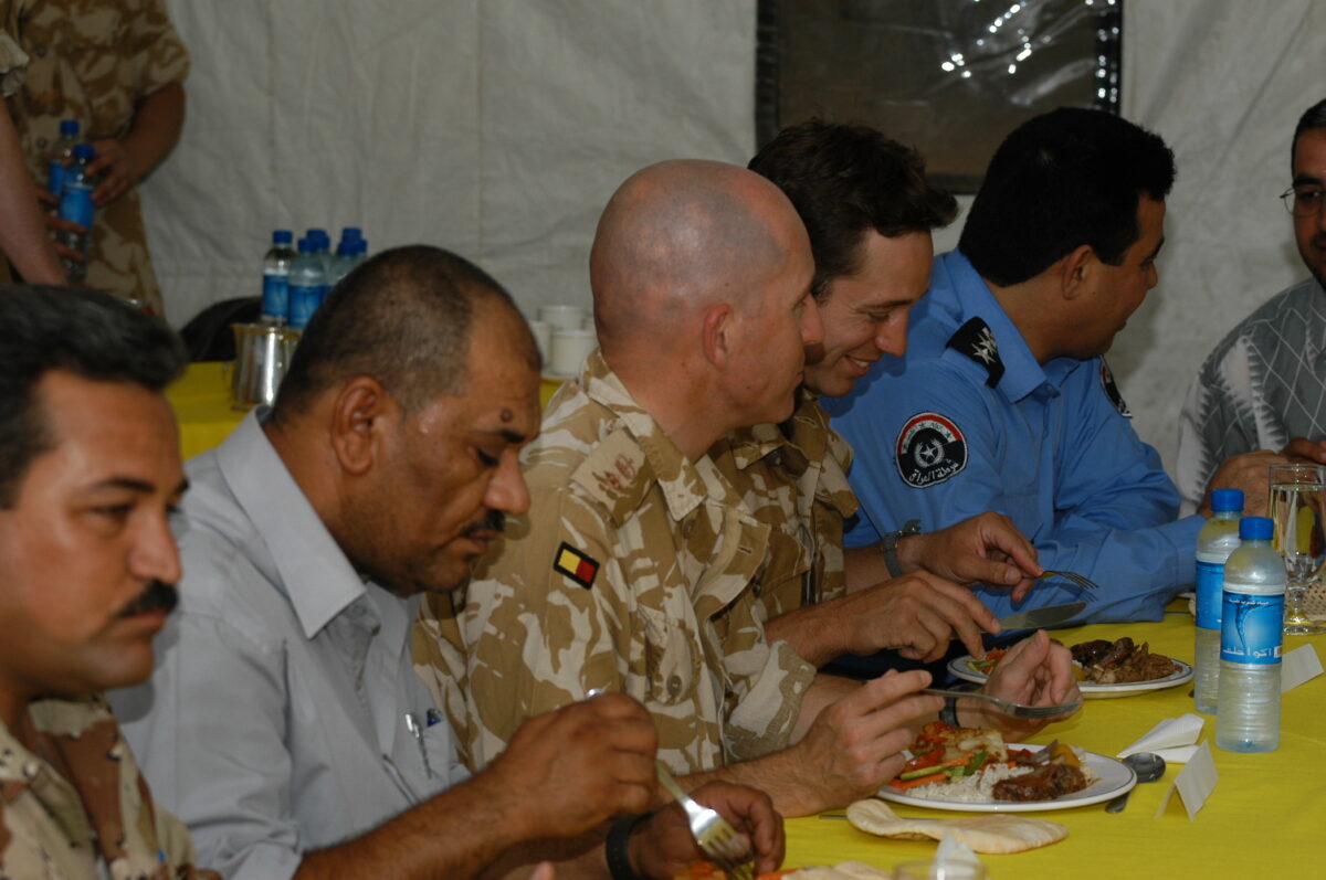 Operation TELIC 6 in 2005. 1st Battalion, Royal Anglian Regiment.