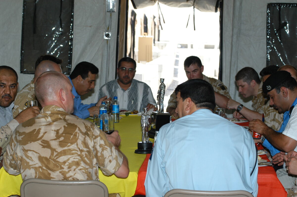 Operation TELIC 6 in 2005. 1st Battalion, Royal Anglian Regiment.