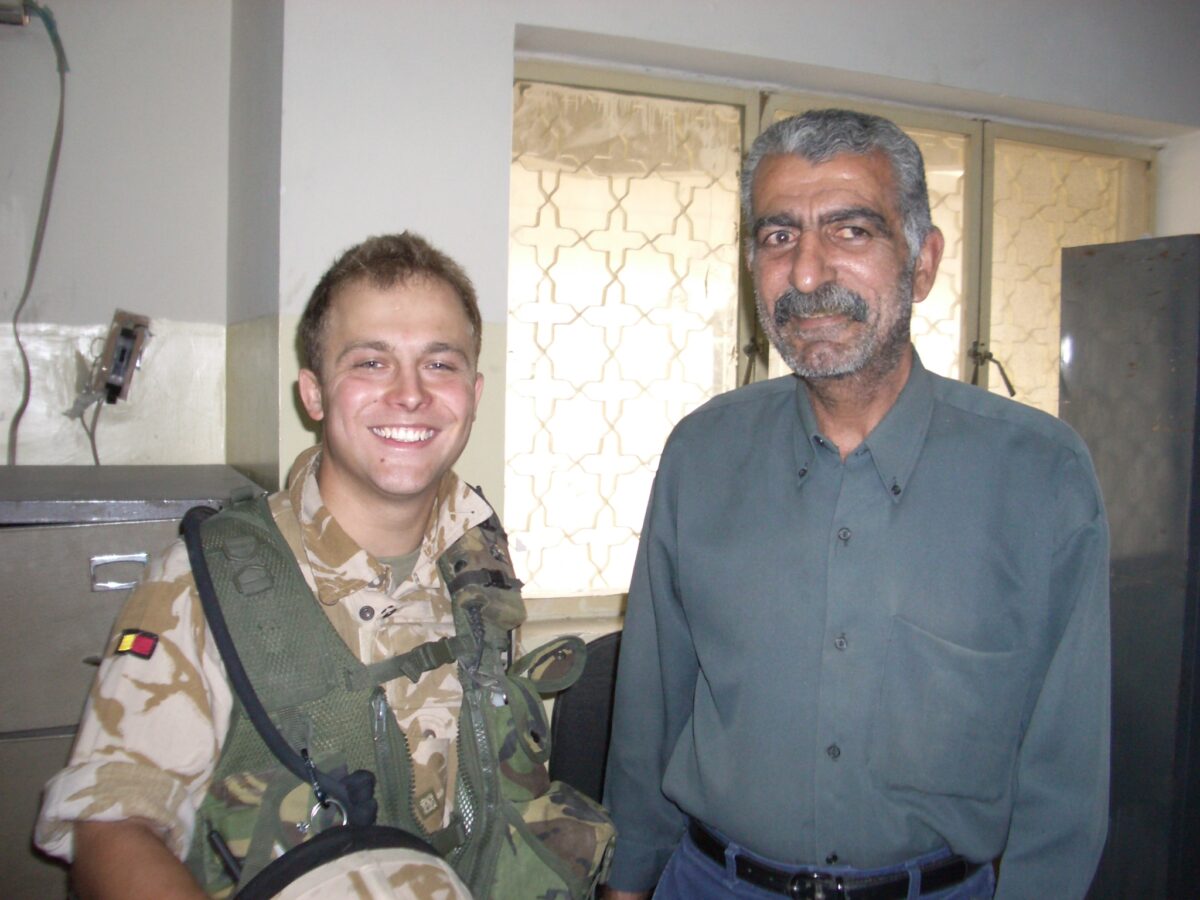 Operation TELIC 6 in 2005. 1st Battalion, Royal Anglian Regiment. 