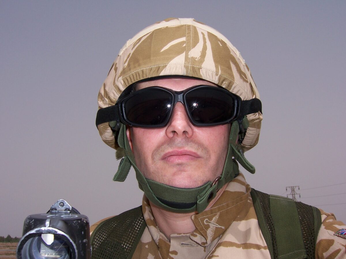 Operation TELIC 6 in 2005. 1st Battalion, Royal Anglian Regiment.