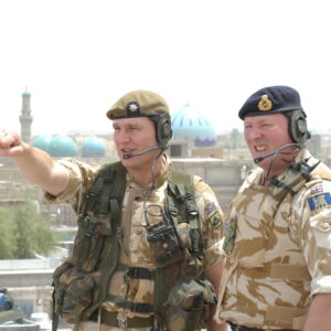 Maj Grounds and Jonathon Peter Riley, CB, DSO