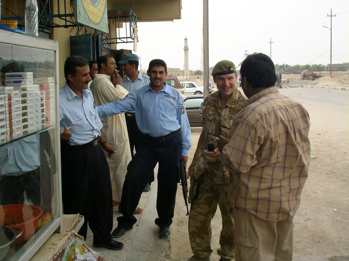 Operation TELIC 6 in 2005. 1st Battalion, Royal Anglian Regiment. Operation TELIC 6 in 2005. 1st Battalion, Royal Anglian Regiment.