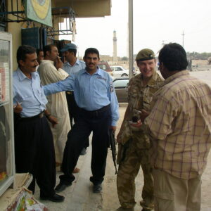 Operation TELIC 6 in 2005. 1st Battalion, Royal Anglian Regiment.