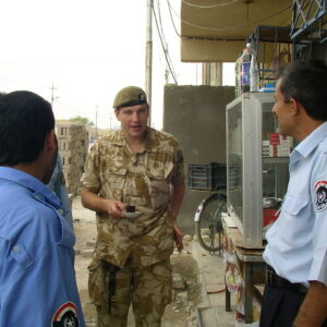 Operation TELIC 6 in 2005. 1st Battalion, Royal Anglian Regiment.