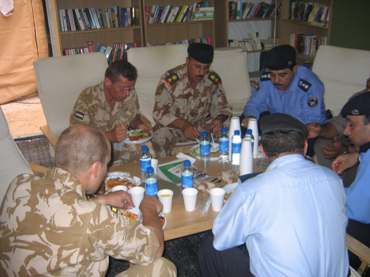 Operation TELIC 6 in 2005. 1st Battalion, Royal Anglian Regiment.