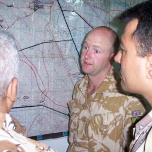Operation TELIC 6 in 2005. 1st Battalion, Royal Anglian Regiment.