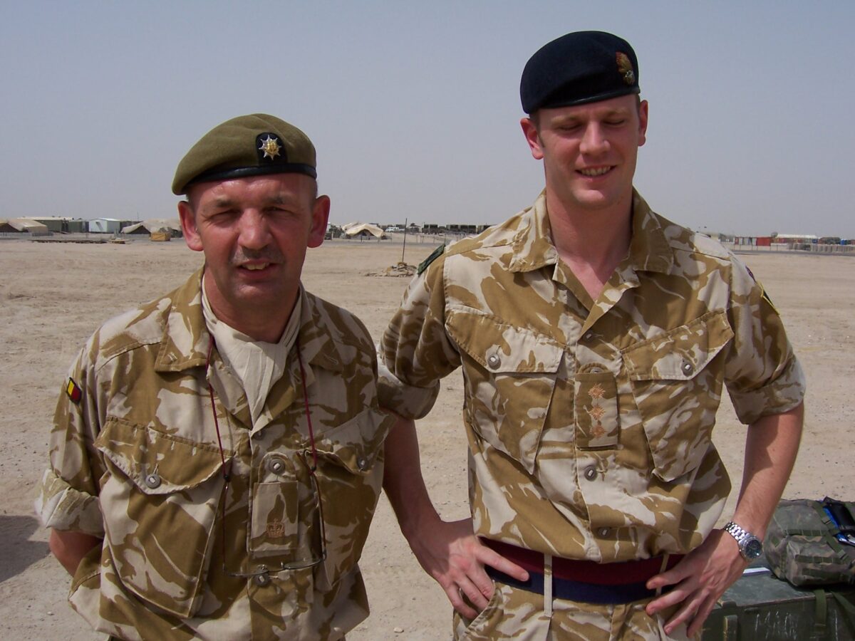 Operation TELIC 6 in 2005. 1st Battalion, Royal Anglian Regiment.