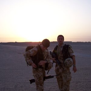 Operation TELIC 6 in 2005. 1st Battalion, Royal Anglian Regiment.