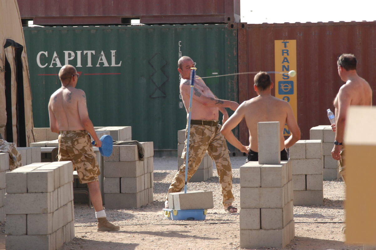 Operation TELIC 6 in 2005. 1st Battalion, Royal Anglian Regiment.