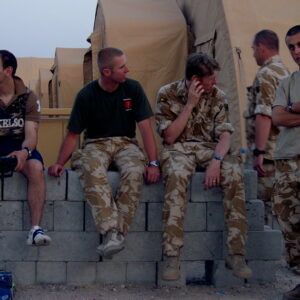 Operation TELIC 6 in 2005. 1st Battalion, Royal Anglian Regiment.