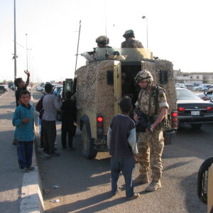 Operation TELIC 6 in 2005. 1st Battalion, Royal Anglian Regiment.